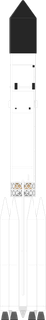 Proton-K launch vehicle from RUS