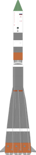Soyuz 2.1a launch vehicle from RUS