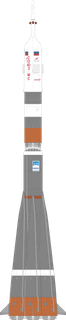 Soyuz 2.1a launch vehicle from RUS