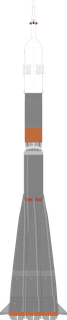 Soyuz U launch vehicle from RUS