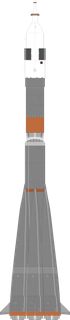 Soyuz U launch vehicle from RUS