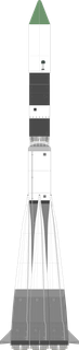 Soyuz-U2 launch vehicle from RUS
