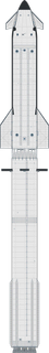 Starship V3 launch vehicle from USA